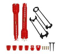 e réparation de robinet de plomberie - Ensemble d'outils d'installation d'évier professionnel, kit de clé à molette robuste, matériel de salle de bain polyvalent | Fixation de tuyau de douche de