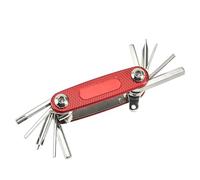Clé de réparation portable - Outil d'entretien - Outil de chaîne clé hexagonale pour l'entretien des accessoires, outil multifonction portable pour route et montagne