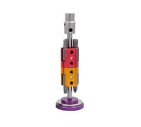 e Réparation Vélo Outil Multifonction Démonte-chaîne Clé Hexagonale Tournevis Corps Cylindrique Compact Axe Central Matériaux Alliage S2 Cr Mo, Violet