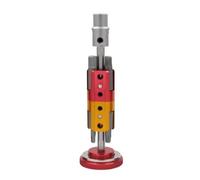 e Réparation Vélo Trousse Compacte Clé Hexagonale T25 Dérive-chaîne Manche Cylindrique Rangement Intégré pour Réparation d'Appoint, Rouge