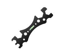 Clé de robinet pour espace restreint sous l'évier, outil multifonctionnel pour plombier d'évier pour salle de bain clé réglable