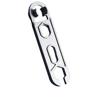 Clé de salle de bain multifonctionnelle 16 en 1 en alliage d'aluminium - Construction ergonomique pour le retrait de cartouche de pommeau de douche - Clé d'installation de baignoire