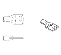 Clé de sécurité n1212201 pour butée Sehop 2350 DS2353