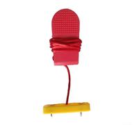 Clé de sécurité pour tapis de course, double inserts, taille 53 x 16 mm, espacement de 33 mm, protection fiable contre la mise hors tension pour une meilleure sécurité de l'utilisateur