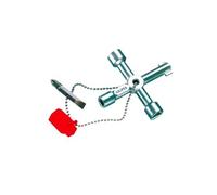 Knipex - Clé universelle pour armoires de commande 00 11 03 - 76 mm pour fermetures standard