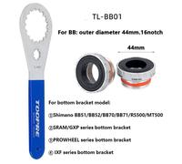 Clé De Support De Fond Bb Pour Vtt Et Vélo De Route, Outil D'installation Et De Retrait Du Support De Fond Adapté Pour Shimano/Sram/Ixf/Dub/Bsa30