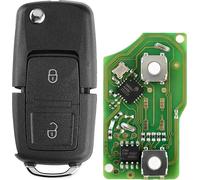 Clé de télécommande, 2 boutons, fonction filaire VVDI