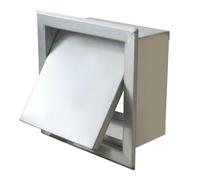 Clé de tirage Clapet papillon à bois barbecue réglage régulateur tirage cheminée insert registre clapet conduit cheminée pour chaudière bois Tuyau de poêle (400x400mm)