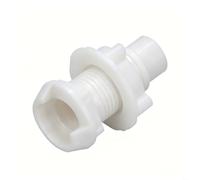 e toilette de rechange, pour ensemble de connecteurs en plastique ABS robuste, compatible avec les arbres ronds et carrés, comprend des écrous à filetage inversé en noir et blanc pour un montage