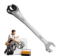 Clé de tuteur Ratchet, clé d'écrou Bördel, adaptation métrique sans cliquet | Clés de tuyau de tuyau, touches rapides à cliquet, double ouverture, Plum-Bajonet-Fast-Ratta