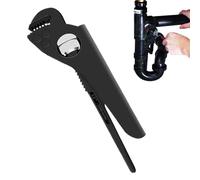 Clé de tuyau d'eau - Clé à pipe en acier au carbone pour pipelines | Pince polyvalente pour écrous Robinet Chauffe-eau Garage Toilettes Construction Agriculture