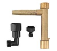 Clé de vanne à raccord rapide G1 Outil d'irrigation souterraine de jardin avec vanne d'attache rapide de jardin en laiton