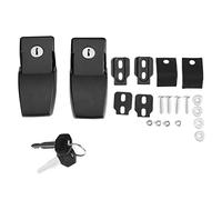 e Verrouillage de Capot, Kit de Verrouillage de Capot de Voiture Antivol avec Clés pour Jeep Wrangler JK Unlimited 07 17