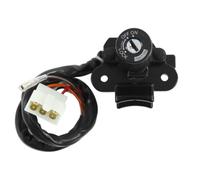 Clé de verrouillage du commutateur d'allumage de moto compatible avec les pièces de moto automobile ZZR400 1993-2006 ZX7R 7RR toute l'année ZX9R 1994-2003 ZXR750 6R