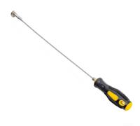 e vidange magnétique robuste avec tige flexible pour un retrait facile des vis du carter d'huile avec prise en main confortable et construction en acier jaune