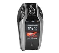 Clé de Voiture à Distance Intelligente, écran Tactile LCD Universel TK800+, Entrée sans clé à Distance pour Tous les Modèles de Bouton D'arrêt du Moteur (Argent)