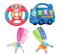 Clé De Voiture De Dessin Animé Pour Bébé, Jouet Éducatif Pour Enfant, Télécommande Intelligente