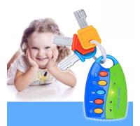 Clé de voiture musicale pour bébé, jouet éducatif de qualité supérieure, Flash coloré, télécommande intelligente