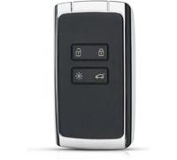 Carte Rechange clé pour Renault Kadjar - Megane 4 - Espace 5 - Clio 5 - Koleos 2 - Captur 2 - Talisman - Duster 2 - Smartkey 4 Boutons