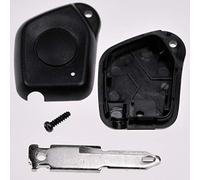 Clé de Voiture télécommandée 1 Bouton boîtier + Tube pour Citroen Saxo Peugeot 106 306