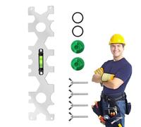 Clé Démontage Aérateur,Multi-Usage en Acier Inoxydable - Clé de Nivellement pour Évier Salle de Bain Plomberie Lave-Vaisselle Maison Douche