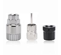 Clé Démonte Cassette de Vélo Kit, Outil de Démontage de Boîtier de Pédalier 12/20 Dents pour VTT Outil Démonte Roue Libre Extracteur Manivelle Velo Demonte Chaine Outil de Maintenance pour Vélo