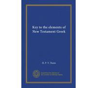 Clé des éléments du grec du Nouveau Testament