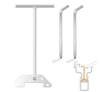 Clé d'évacuation des déchets - Outils d'installation en métal, outils de manutention de plomberie à main | Élimination efficace du colmatage, appareil robuste durable, fonction de préhension facile