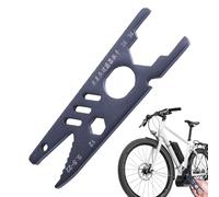 Clé d'évier multifonctionnelle - Clé à tamis d'évier à double tête en métal - Outil de serrage haute performance - Enlèvement d'écrous, portable - Fournitures ménagères multifonctionnelles pour motos