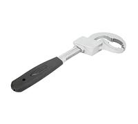Clé d'évier Réglable, Labeur avec Grand évier, Conception de Conception de Ligue en Aluminium avec 3 Têtes de Rechange pour la Réparation des Systèmes Hydrauliques