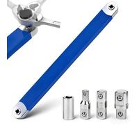 extension décalée extension Adaptée à Une Utilisation Dans des Espaces ConfinésAdaptateurs de 1/2", 1/4", 3/8" pour L'entretien des équipements Domestiques, Machines Industrielles (A)