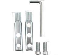 Clé d'extraction de filetage de précision pour enlever les composants de robinet cassés et les tiges de valve d'angle des conduites d'alimentation en eau