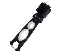 Clé d'installation de robinet multifonctionnelle - 26 cm Outil de plomberie léger 210 g, extracteur ABS durable avec prise en main confortable et plusieurs tailles de tête 2,2 cm, 2,7 cm, 3 cm |