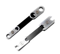 Clé D'installation Et De Réparation Outil Multifonctionnel Rotatif À 360 Degrés Installateur Entretien De Voiture Clé Multiple En Acier Carbone