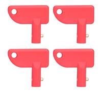 Clé D'isolateur de Batterie clé D'isolateur de Camion de Dumper 11 × 10 × 3 4 Pièces Kit D'accessoires D'isolateur D'abs de clé de Batterie de Voiture pour Camion de Véhicule de