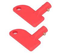 isolateur de Déconnexion de Batterie, Mini Interrupteur de Rechange pour Bateau, Voiture, Camion, en ABS + Laiton, 2 Pièces