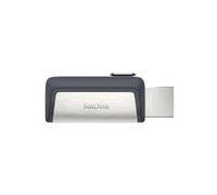 SanDisk Ultra Dual Drive USB Type-C lecteur USB flash 32 Go USB Type-A / USB Type-C 3.2 Gen 1 (3.1 Gen 1) Noir, Argent