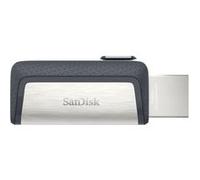 Clé Double Connectique USB Type-C Sandisk Ultra Dual Drive 64 Go E
