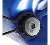 Clé d'ouverture de couvercle en acier 32 x 9,2 cm pour bidons de seau d'eau de 20 L et 25 L, outil de serrage résistant à la rouille, compatible avec jerricanes en plastique standard (noir)