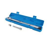 CLE DYNAMOMETRIQUE 1/2 28-210 NM ADAPTATEUR 1/2 VERS 3/8 + RALLONGE