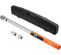 Clé dynamométrique 1/2", 34-340 Nm - Clé dynamométrique pour vélo, moto & voiture, Mesure précise ± 2 % - Jeu de clés dynamométriques avec adaptateurs 1/2-3/8" & 1/2-1/4", tête de cliquet 72 dents