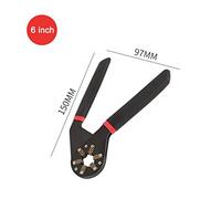 Clé Dynamométrique, 14 en 1 1/2, 9/16, 5/8,11/16, 3/4 Tool de la clé réglable Tool Mini clé de la voiture ouverte Clé multifonctionnelle universelle(6 Inch)