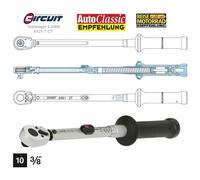 Clé dynamométrique 6110-1CTCAL - Tolérance : 2% - Carré massif 10 mm (3/8 Zo 6110-1CTCAL