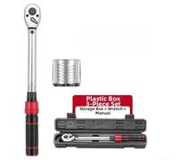 Clé dynamométrique à cliquet à 72 dents avec interrupteur double direction, design compact pivotant à 5 degrés, haute précision ± 3 %, pour mécaniciens professionnels et amateurs de bricolage