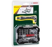 Clé dynamométrique - Bosch - 2607017393 - Set de 27 pièces - Outil flexible - Embouts colorés