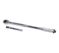 Clé dynamométrique Brüder Mannesmann 183A avec cliquet réversible 40 - 210 Nm