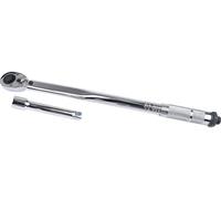 Clé dynamométrique Brüder Mannesmann 183A avec cliquet réversible 40 - 210 Nm