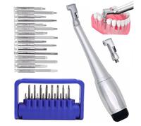 Clé Dynamométrique Dentaire, Ensemble D'outils De Restauration Dentaire, Avec (5-35 N.Cm) 7 Types De Couple + 16 Couteaux à Vis Universels, Clé Dynamométrique Universelle for Clinique Dentaire