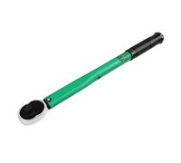 Clé dynamométrique en acier au chrome vanadium double direction réglable 45 dents ± 3 % de précision avec clic sonore pour réparation de voiture 1/4 3/8 1/2" (C)
