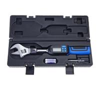 Clé dynamométrique ergonomique précise têtes interchangeables Lecture numérique et systèmes d'alarme de valeur prédéfinie 4 unités de mesure numérique Jeu de clés dynamométriques